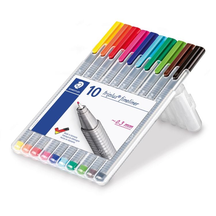 Produktbild: STAEDTLER Fineliner triplus 10er Set
