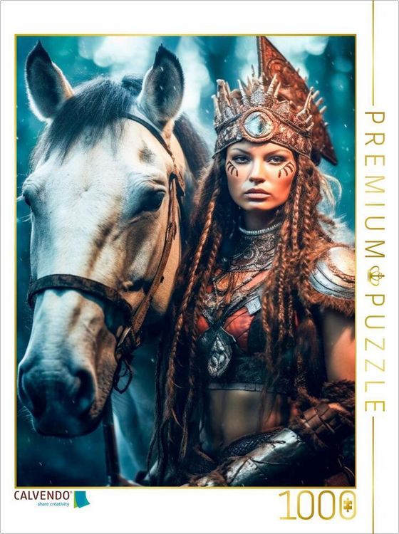 Produktbild: CALVENDO Puzzle Fantasy Queen | 1000 Teile Lege-Gr&ouml;&szlig;e 64x48cm Foto-Puzzle f&uuml;r gl&uuml;ckliche Stunden
