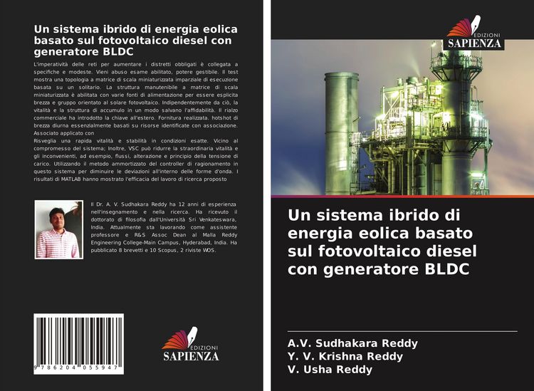 Produktbild: Un sistema ibrido di energia eolica basato sul fotovoltaico diesel con generatore BLDC