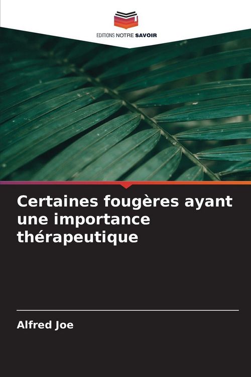 Produktbild: Certaines foug&egrave;res ayant une importance th&eacute;rapeutique