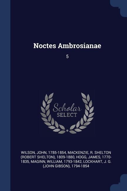 Produktbild: Noctes Ambrosianae: 5
