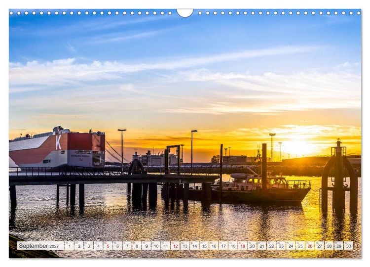 Produktbild: OSTFRIESLAND Wundervolle Halbinsel am Wattenmeer (Wandkalender 2027 DIN A3 quer), CALVENDO Monatskalender