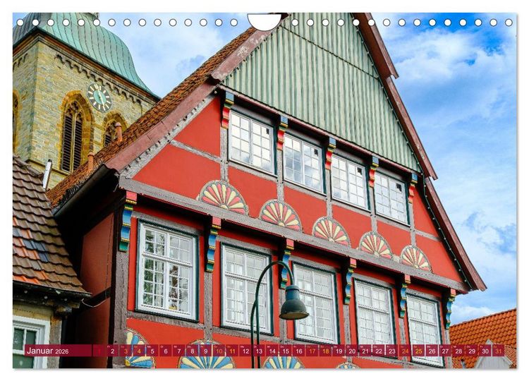 Produktbild: Ein Blick auf Rheda-Wiedenbr&uuml;ck (Wandkalender 2026 DIN A4 quer), CALVENDO Monatskalender
