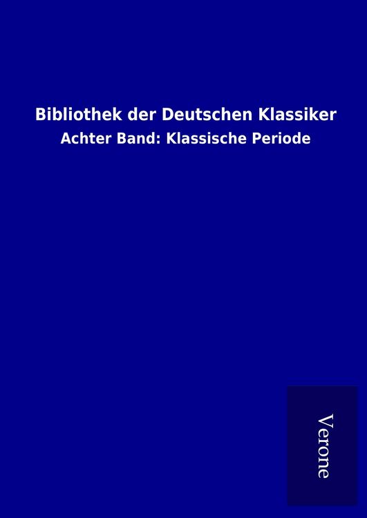 Produktbild: Bibliothek der Deutschen Klassiker