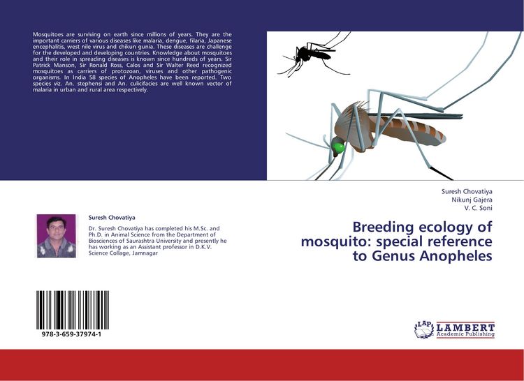 Produktbild: Breeding ecology of mosquito: special reference to Genus Anopheles