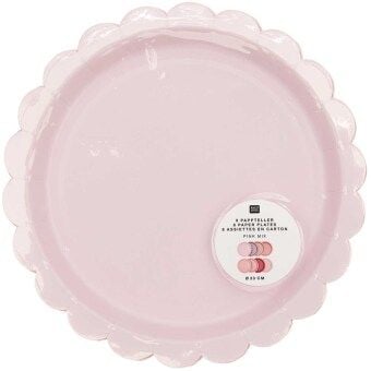 Produktbild: Pappteller Mix, Rosa, MIX