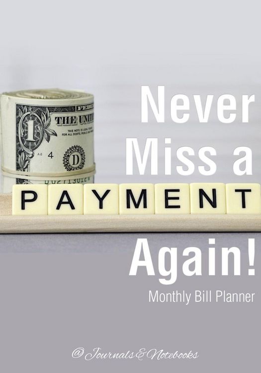 Produktbild: Never Miss a Payment Again! Monthly Bill Planner