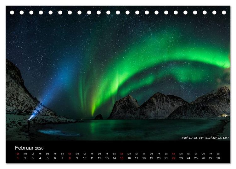 Produktbild: More Wild, Wild Places 2026 (Tischkalender 2026 DIN A5 quer), CALVENDO Monatskalender