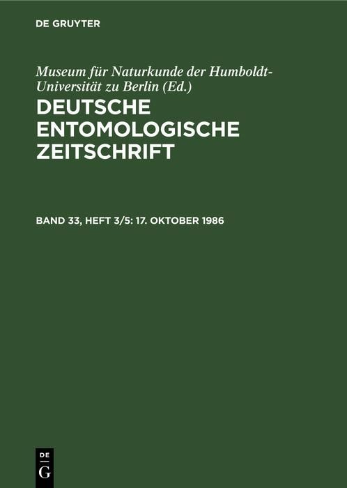 Produktbild: 17. Oktober 1986