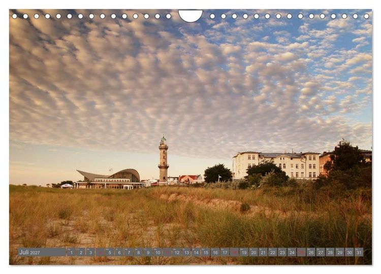 Produktbild: Ostseebad Warnem&uuml;nde (Wandkalender 2027 DIN A4 quer), CALVENDO Monatskalender