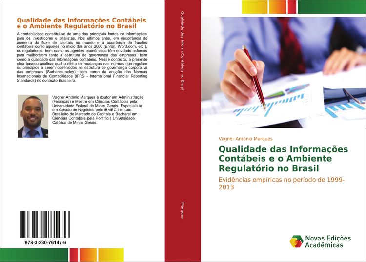Produktbild: Qualidade das Informa&ccedil;&otilde;es Cont&aacute;beis e o Ambiente Regulat&oacute;rio no Brasil
