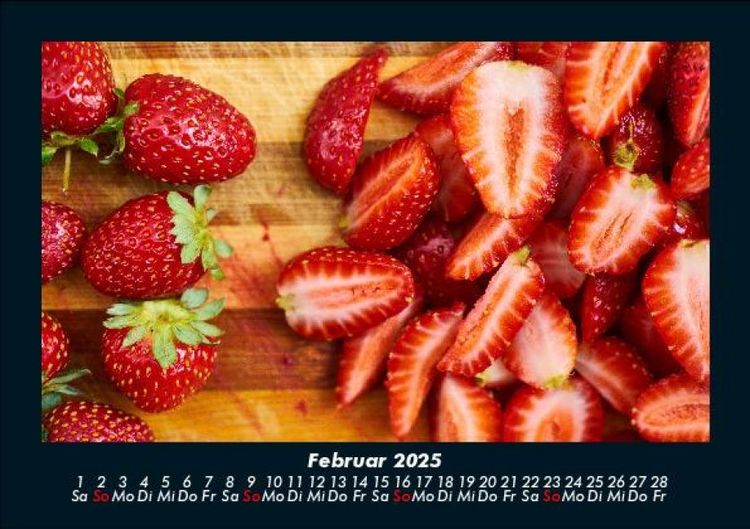 Produktbild: Obstkalender 2025 Fotokalender DIN A5