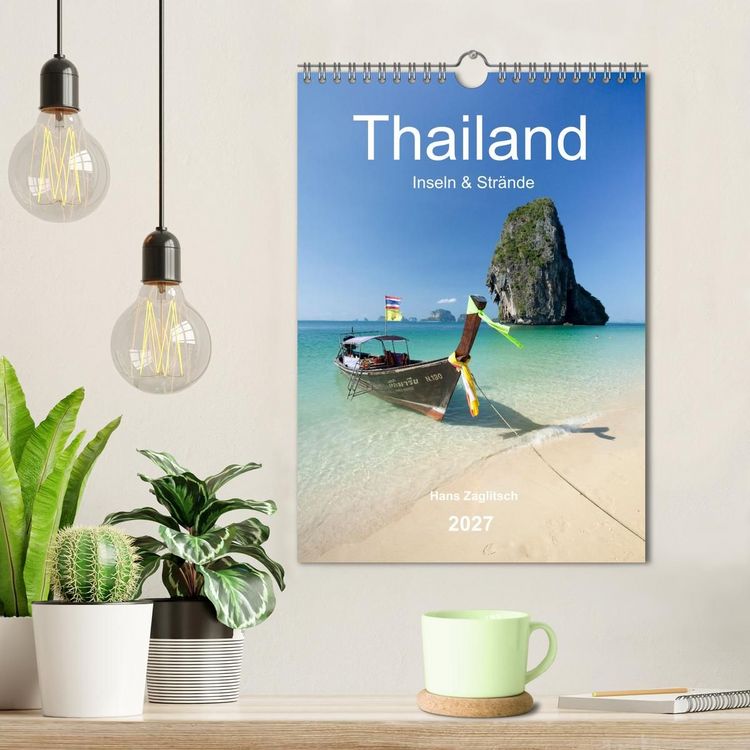 Produktbild: Thailand - Inseln und Str&auml;nde (Wandkalender 2027 DIN A4 hoch), CALVENDO Monatskalender