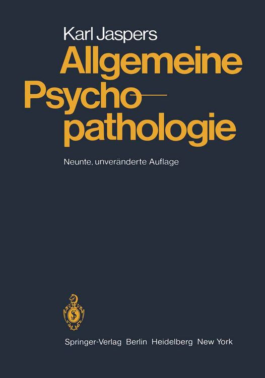Produktbild: Allgemeine Psychopathologie