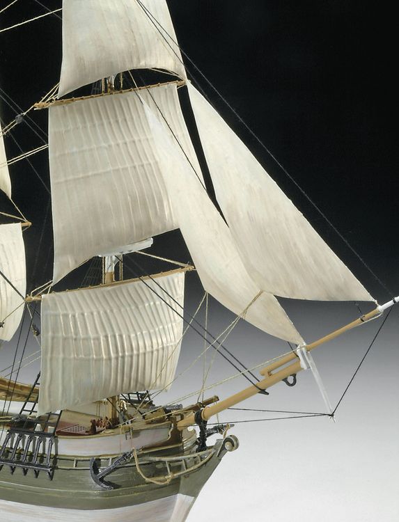 Produktbild: Revell 05458 Darwin's Historical Discovery Barque H.M.S. Beagle Schiffsmodell Bausatz 1:96