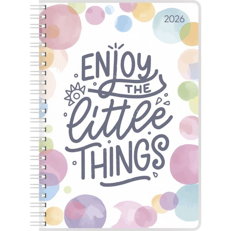 Bild vom Artikel Ladytimer Ringbuch Little Things 2026 - Taschen-Kalender A5 (15x21 cm) - Schüler-Kalender - Weekly - Ringbindung - 128 Seiten - Alpha Edition vom Autor Alpha Edition