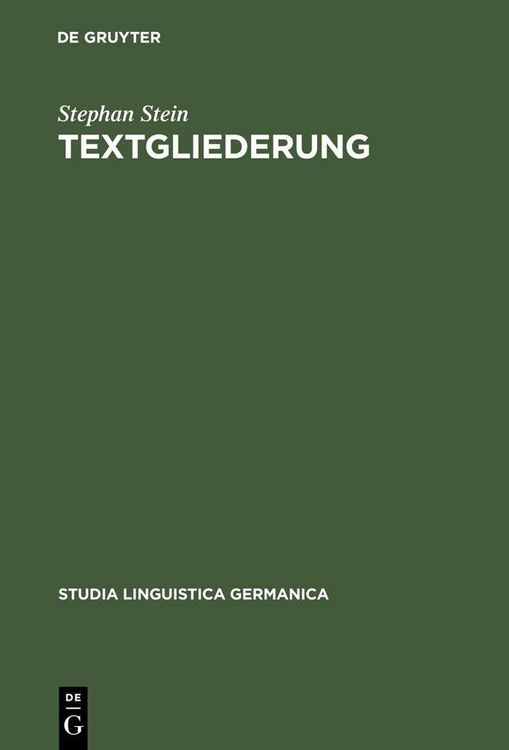 Produktbild: Textgliederung