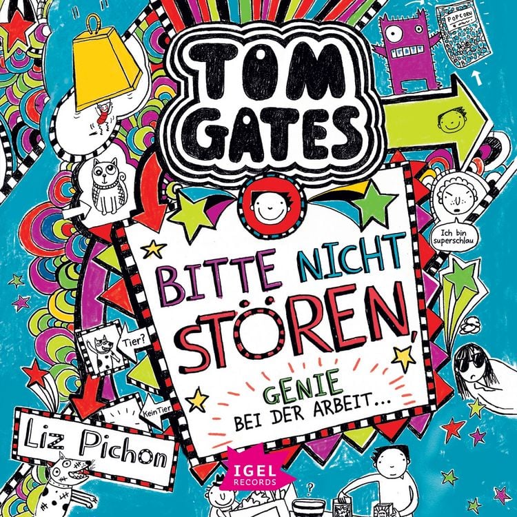 Bild vom Artikel Tom Gates 8. Bitte nicht stören, Genie bei der Arbeit vom Autor Liz Pichon