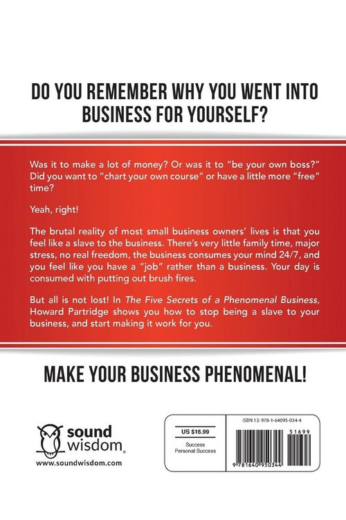 Produktbild: The 5 Secrets of a Phenomenal Business