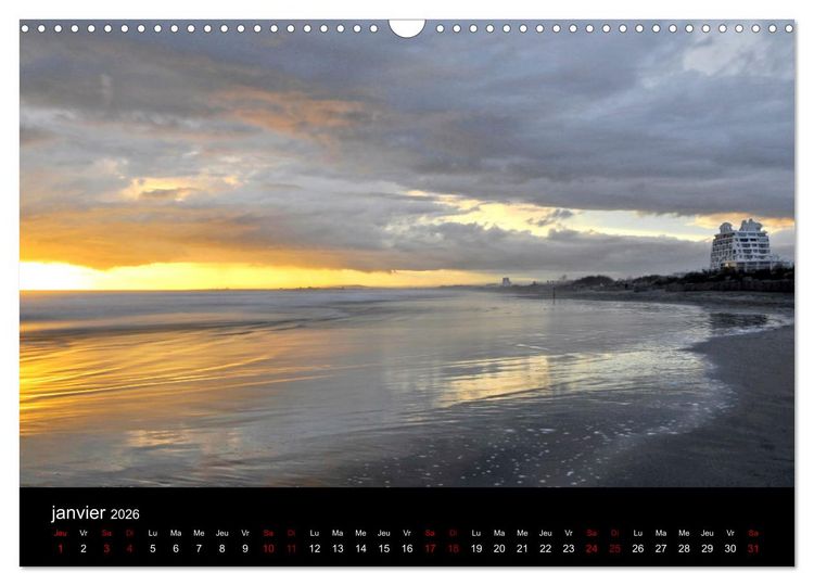 Produktbild: La Grande-Motte (Calendrier mural 2026 DIN A3 vertical), CALVENDO calendrier mensuel