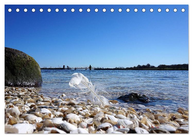 Produktbild: Kappeln und Angeln - Zwischen Ostsee und Schlei (Tischkalender 2026 DIN A5 quer), CALVENDO Monatskalender