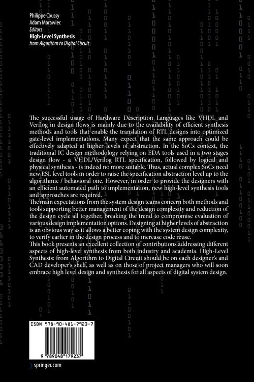 Produktbild: High-Level Synthesis