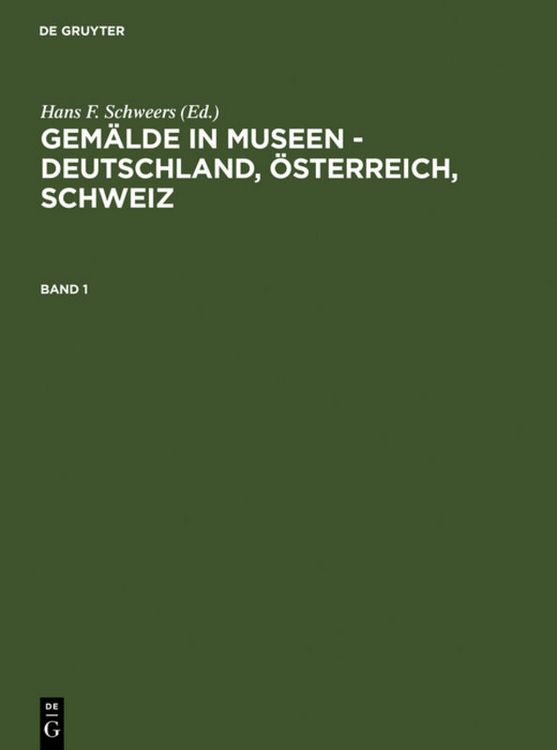 Produktbild: Gem&auml;lde in Museen - Deutschland, &Ouml;sterreich, Schweiz