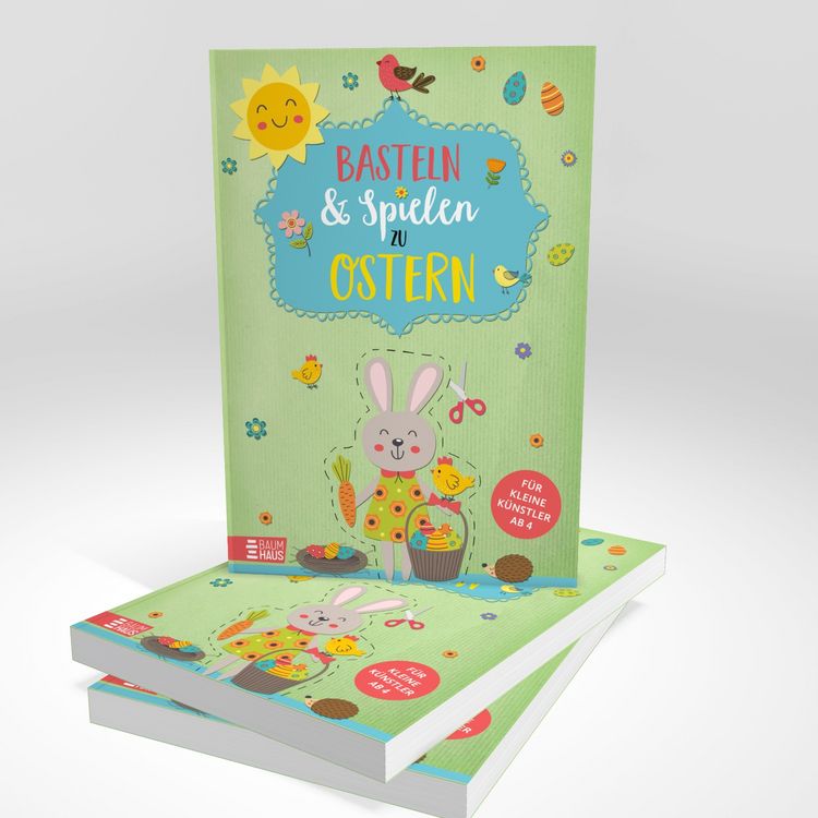 Produktbild: Basteln & Spielen zu Ostern - F&uuml;r kleine K&uuml;nstler