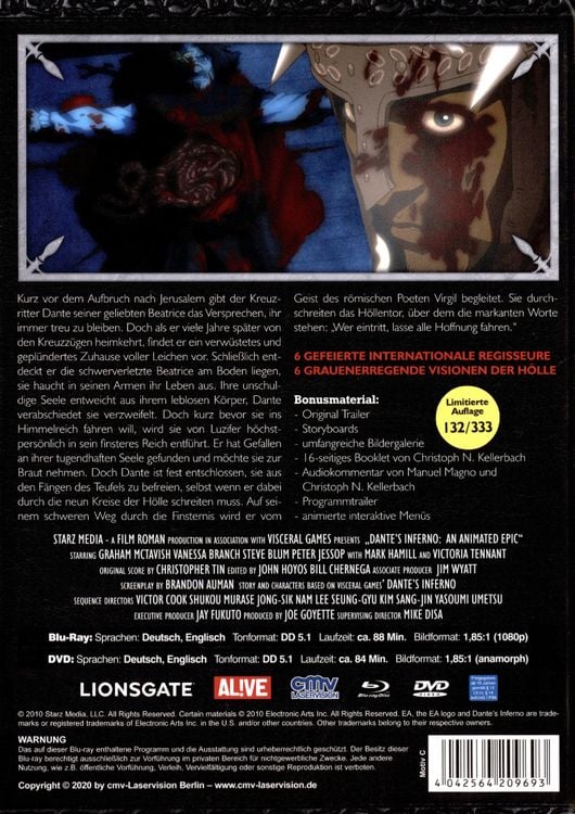 Produktbild: Dantes Inferno