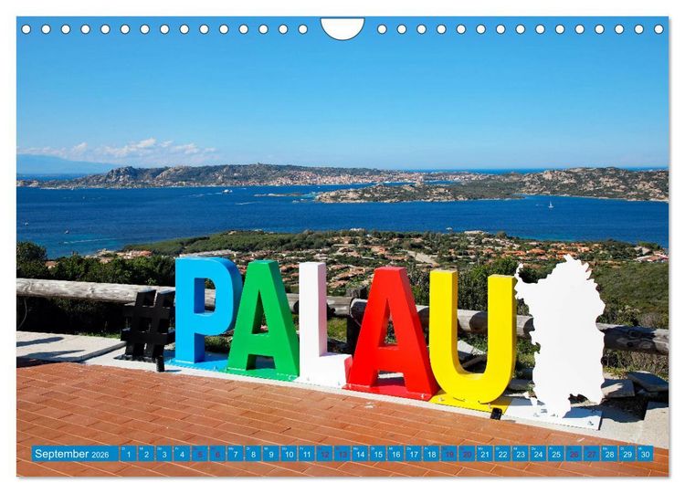Produktbild: Traumhaftes Sardinien (Wandkalender 2026 DIN A4 quer), CALVENDO Monatskalender