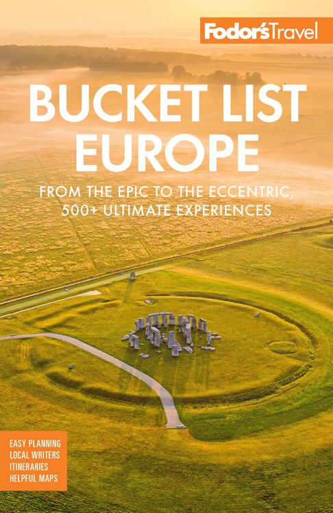 Produktbild: Fodor's Bucket List Europe