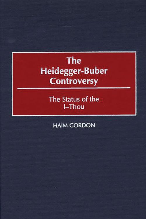 Produktbild: The Heidegger-Buber Controversy