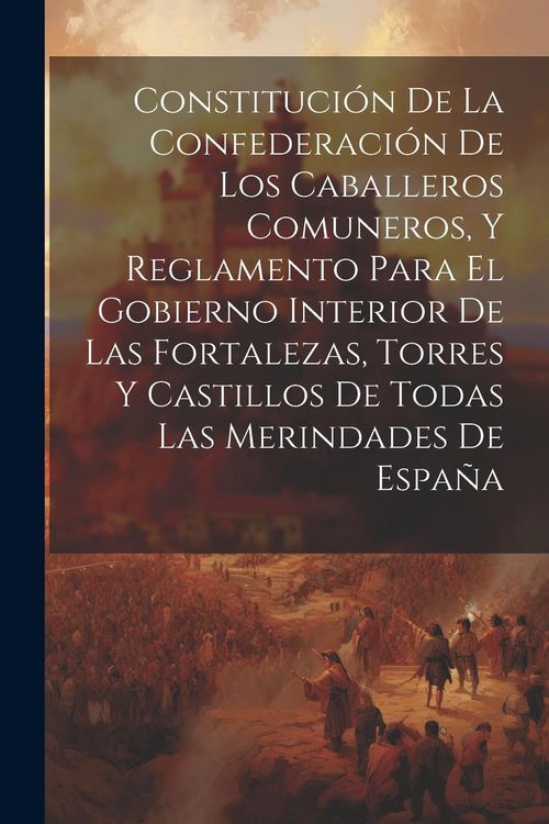 Produktbild: Constituci&oacute;n De La Confederaci&oacute;n De Los Caballeros Comuneros, Y Reglamento Para El Gobierno Interior De Las Fortalezas, Torres Y Castillos De Todas La