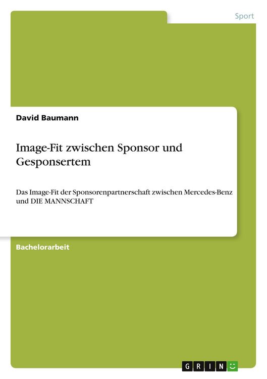 Produktbild: Image-Fit zwischen Sponsor und Gesponsertem