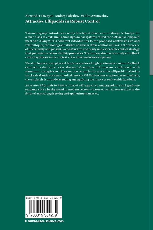 Produktbild: Attractive Ellipsoids in Robust Control