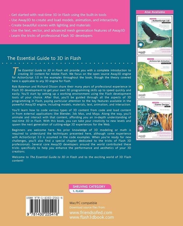 Produktbild: The Essential Guide to 3D in Flash