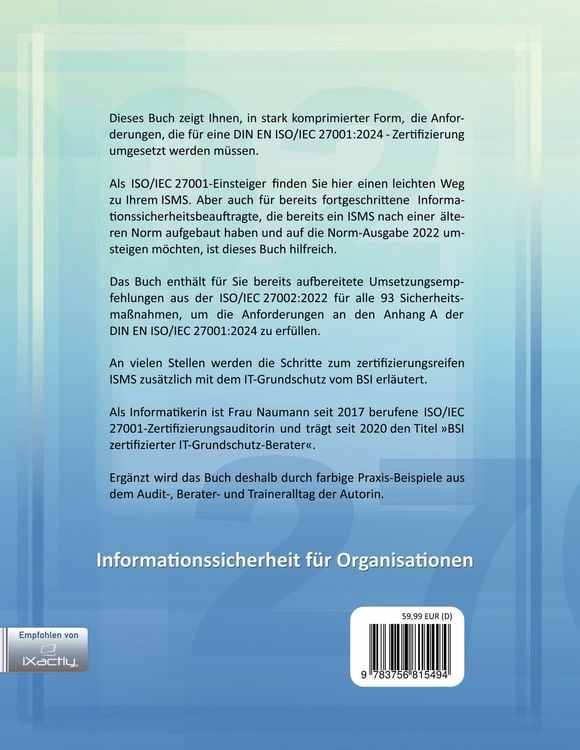 Produktbild: ISO/IEC 27001 ISO/IEC 27002 und IT-Grundschutz