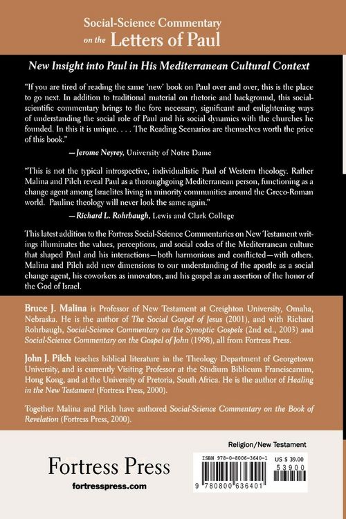 Produktbild: Social-Science Commentary on the Letters of Paul