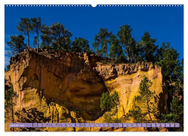 Produktbild: Ein Sommer in der Provence: Luberon und Vaucluse (hochwertiger Premium Wandkalender 2026 DIN A2 quer), Kunstdruck in Hochglanz