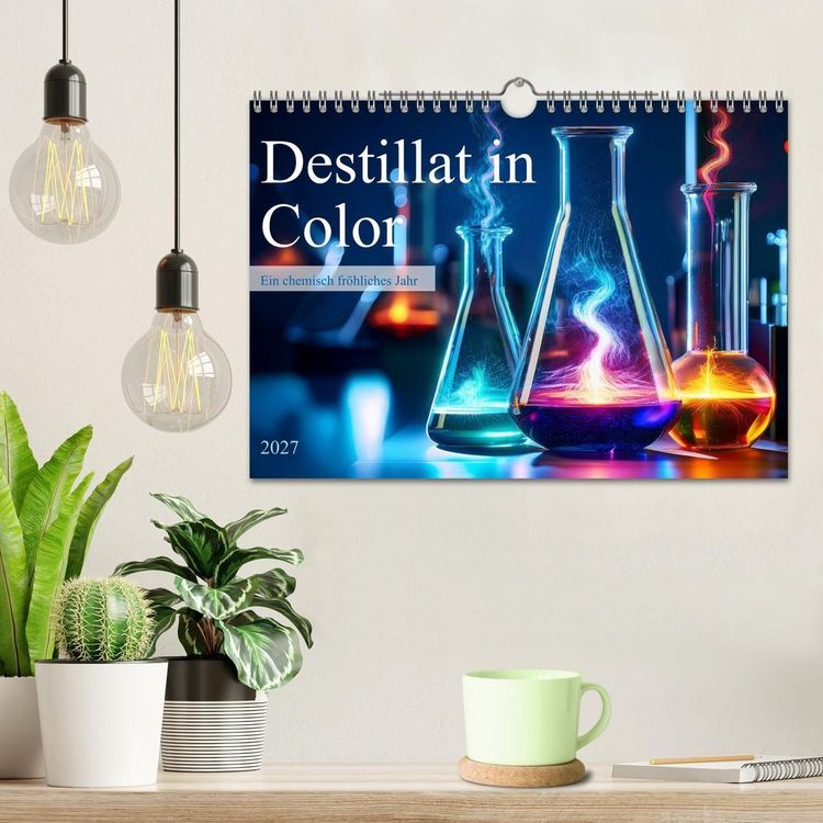 Produktbild: Destillat in Color (Wandkalender 2027 DIN A4 quer), CALVENDO Monatskalender