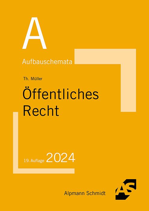 Produktbild: Aufbauschemata &Ouml;ffentliches Recht