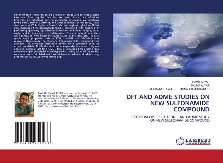 Produktbild: DFT AND ADME STUDIES ON NEW SULFONAMIDE COMPOUND