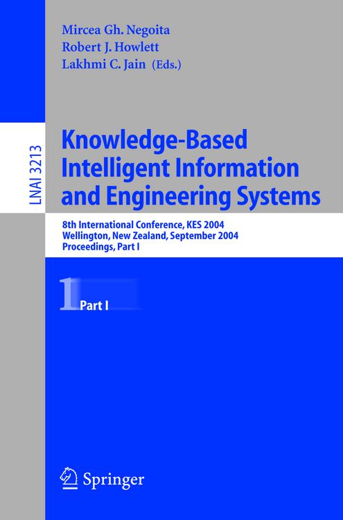 Produktbild: Knowledge-Based Intelligent Information and Engineering Systems