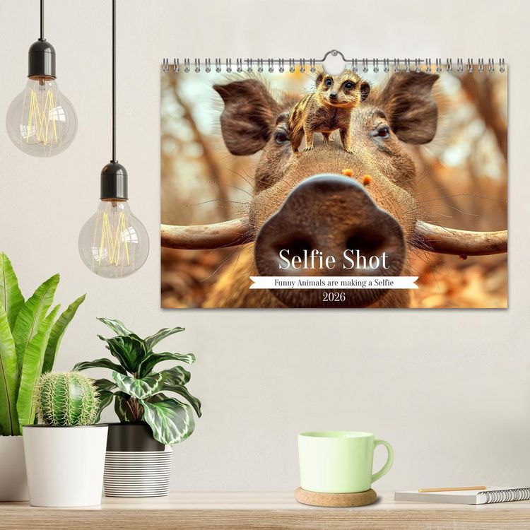 Produktbild: Selfie Shot (Wall Calendar 2026 DIN A4 landscape), CALVENDO 12 Month Wall Calendar
