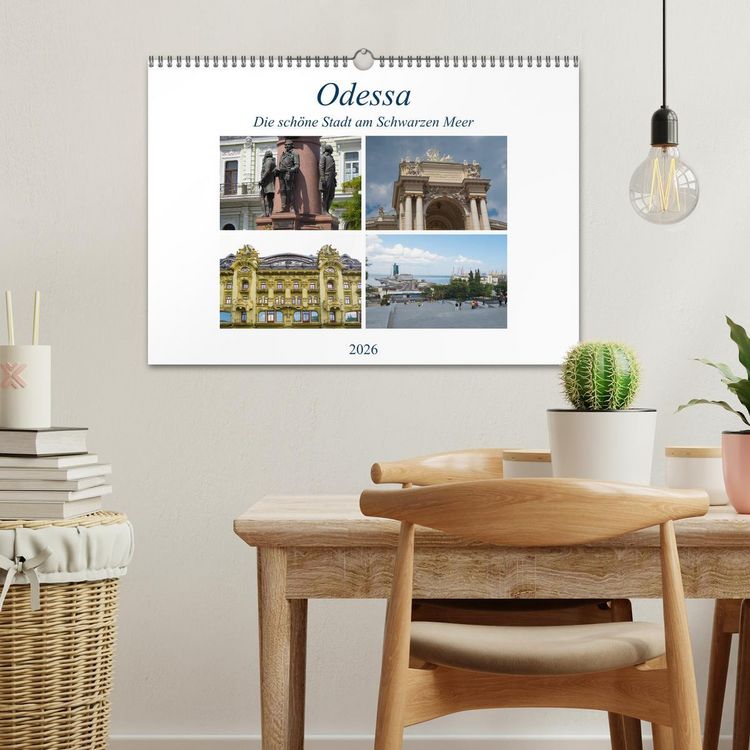 Produktbild: Odessa- Die sch&ouml;ne Stadt am Schwarzen Meer (Wandkalender 2026 DIN A3 quer), CALVENDO Monatskalender