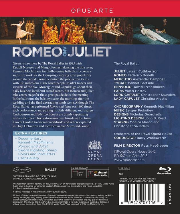 Produktbild: Sergei Prokofiev - Romeo and Juliet