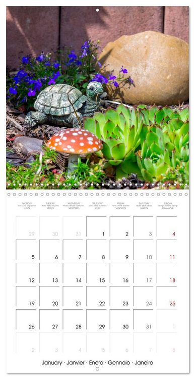 Produktbild: Harriette`s sweet garden (Wall Calendar 2026 12 &times; 12 Inch) CALVENDO 12 Month Wall Calendar
