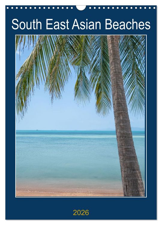 Produktbild: South East Asian Beaches (Wall Calendar 2026 DIN A3 portrait), CALVENDO 12 Month Wall Calendar
