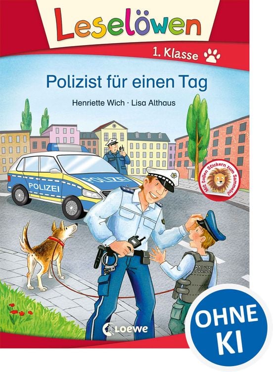 Produktbild: Lesel&ouml;wen 1. Klasse - Polizist f&uuml;r einen Tag