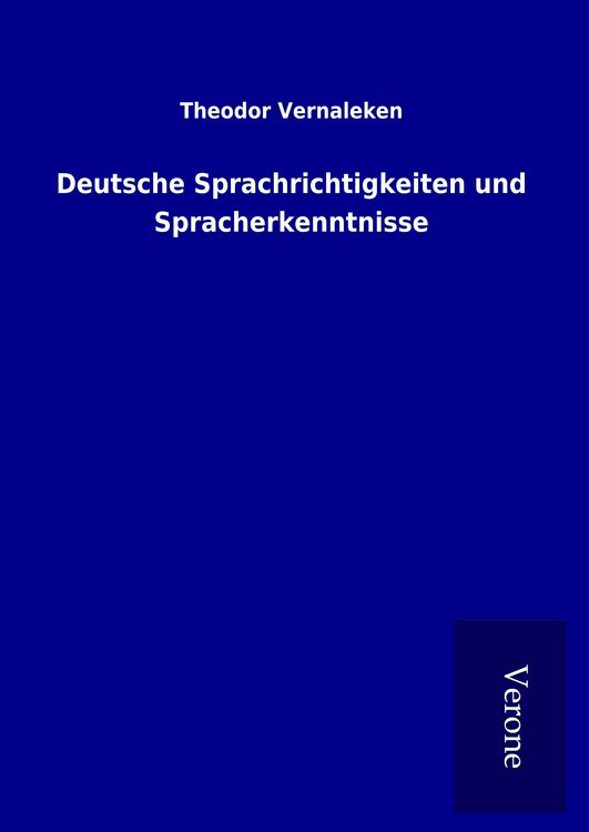 Produktbild: Deutsche Sprachrichtigkeiten und Spracherkenntnisse
